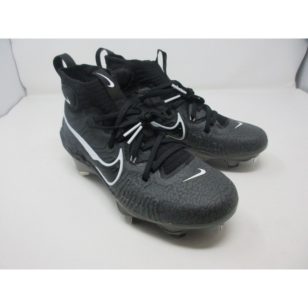 Nike Alpha Huarache NXT Baseball Metal Cleats Dark Smoke Grey DJ6517-010 Size 7